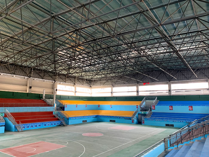 陕西体育馆网架